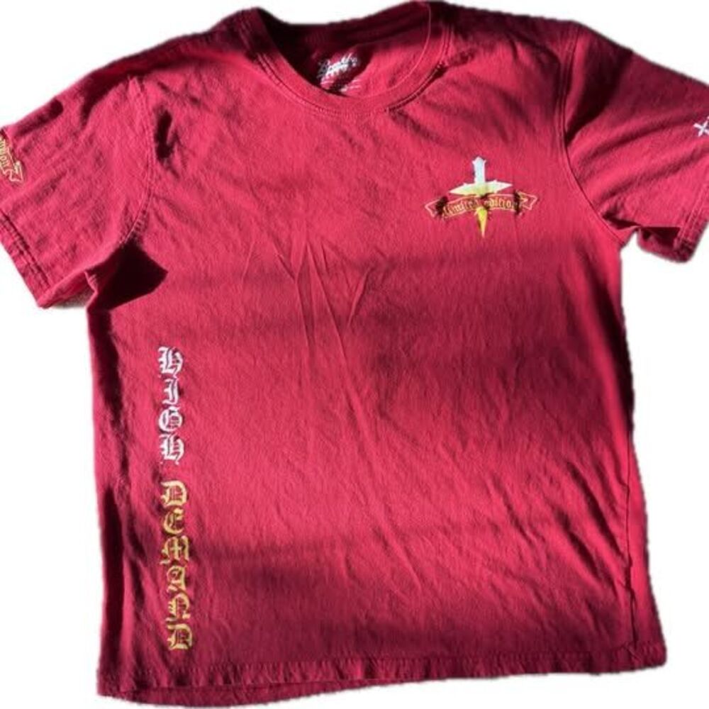 Brooklyn Cloth Red Graphic T-Shirt Size Large Limited Edition/High Demand